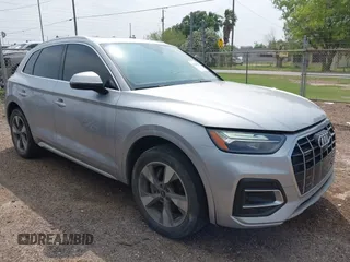 2022 Audi Q5 Premium Plus z VIN WA1BBAFY2N2133421, wystawiony jako IAAI lot #41898201 z przebiegiem 53 993 mil mil oraz . Historia ofert i sprzedaży dostępna na DreamBid. Obrazek 1.