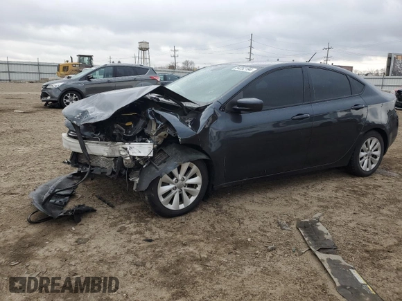 2014 Dodge Dart Aero with VIN 1C3CDFDH9ED678058, listed as a Copart auction lot 41396525 with 137,264 mi miles and Salvage Title. Bid and sale history available at carsss.com. Image 1.