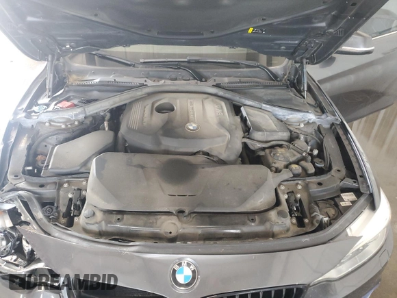 2017 BMW 4 Series 430i xDrive with VIN WBA4R9C30HK878851, listed as a Copart auction lot 58933315 with 83,643 mi miles and Salvage title. Bid and sale history available at DreamBid. Image 11.