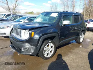2018 Jeep Renegade Limited with VIN ZACCJBDB3JPH01905, listed as a IAAI auction lot 40900045 with 50,236 mi miles and . Bid and sale history available at DreamBid. Image 2.