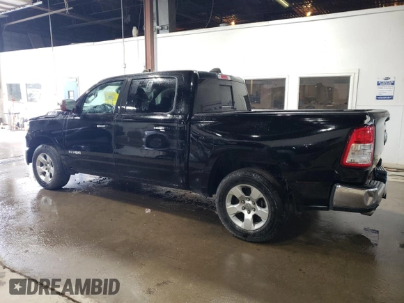 2019 Ram 1500 Big Horn/Lone Star with VIN 1C6SRFFTXKN695717, listed as a Copart auction lot 53876425 with 96,739 mi miles and Clean Title. Bid and sale history available at carsss.com. Image 2.