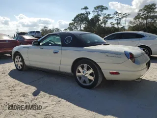 2002 Ford Thunderbird Hardtop Premium with VIN 1FAHP60A22Y100492, listed as a Copart auction lot 44348235 with 61,496 mi miles and Clean Title. Bid and sale history available at DreamBid. Image 2.