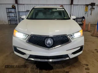 2017 Acura MDX z VIN 5FRYD4H35HB001119, wystawiony jako Copart lot #58194595 z przebiegiem 83 172 mil mil oraz Szkoda całkowita • Salvage title. Historia ofert i sprzedaży dostępna na DreamBid. Obrazek 5.