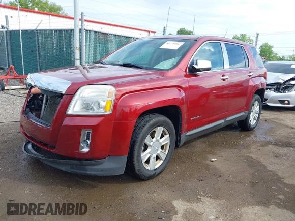 2012 GMC Terrain SLE-1 with VIN 2GKALMEK5C6248242, listed as a IAAI auction lot 42226082 with 169,738 mi miles and . Bid and sale history available at DreamBid. Image 2.