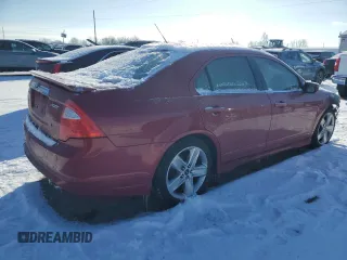 2010 Ford Fusion SPORT with VIN 3FAHP0KC6AR201723, listed as a Copart auction lot 43607855 with 0 mi miles and Clean Title. Bid and sale history available at carsss.com. Image 3.