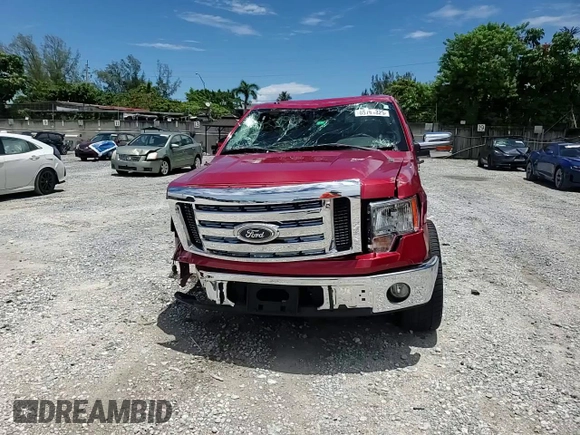 2010 Ford F-150 XL with VIN 1FTEW1C8XAFB04716, listed as a Copart auction lot 65761825 with 69,683 mi miles and Salvage title. Bid and sale history available at DreamBid. Image 13.
