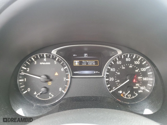 2016 Nissan Altima 2.5 S with VIN 1N4AL3AP7GN337244, listed as a Copart auction lot 53847925 with 143,993 mi miles and Clean Title. Bid and sale history available at carsss.com. Image 9.