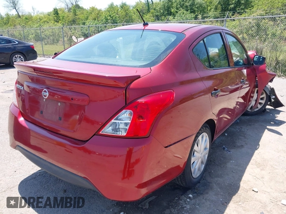 2018 Nissan Versa Sedan SV with VIN 3N1CN7AP6JL864254, listed as a IAAI auction lot 41988368 with Not Provided miles. Bid and sale history available at carsss.com. Image 4.