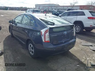 2012 Toyota Prius One with VIN JTDKN3DU6C5476298, listed as a IAAI auction lot 41920894 with 205,430 mi miles. Bid and sale history available at carsss.com. Image 3.