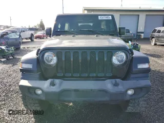 2018 Jeep Wrangler Unlimited Sport with VIN 1C4HJXDN4JW198837, listed as a Copart auction lot 45419485 with 88,654 mi miles and Salvage title. Bid and sale history available at DreamBid. Image 5.