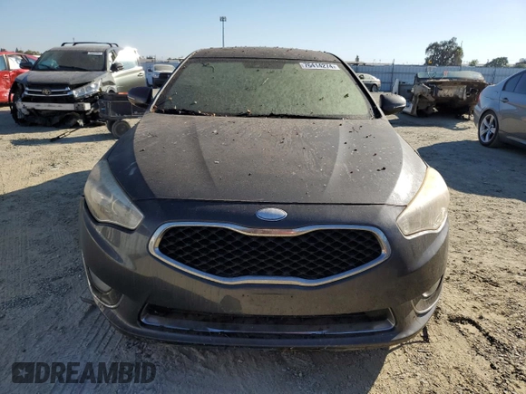 2014 Kia Cadenza Premium with VIN KNALN4D78E5128880, listed as a Copart auction lot 76414274 with 182,942 mi miles and Salvage Title. Bid and sale history available at carsss.com. Image 5.