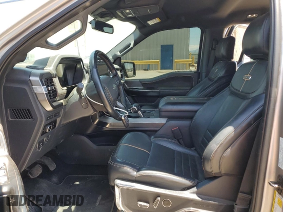 2023 Ford F-150 XL with VIN 1FTEW1C80PFB45901, listed as a Copart auction lot 62740145 with 39,524 mi miles and Salvage title. Bid and sale history available at DreamBid. Image 7.