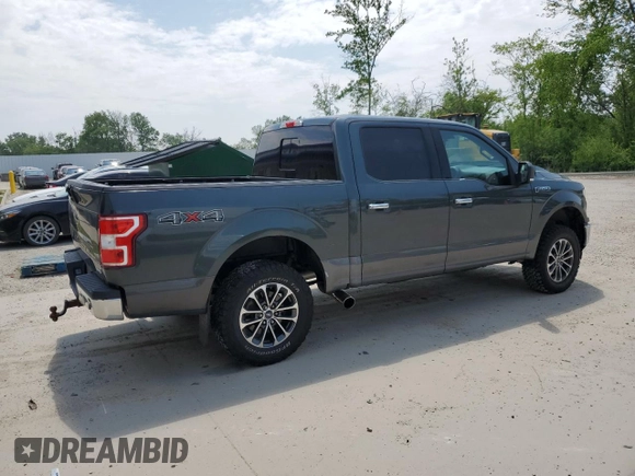 2018 Ford F-150 XL with VIN 1FTEW1EG2JKE12684, listed as a Copart auction lot 60496905 with 137,525 mi miles and Clean title. Bid and sale history available at DreamBid. Image 3.