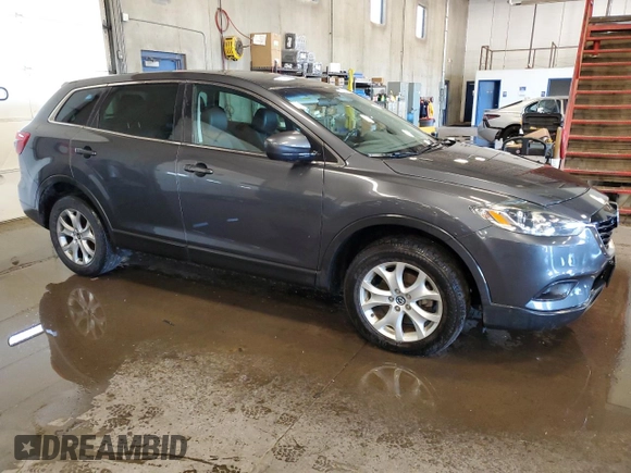 2013 Mazda CX-9 Touring with VIN JM3TB3CA6D0410019, listed as a Copart auction lot 63772945 with 126,662 mi miles and Clean title. Bid and sale history available at DreamBid. Image 4.