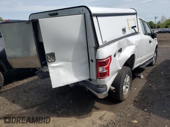 2020 Ford F-150 XL with VIN 1FTEX1EP5LKD79714, listed as a Copart auction lot 42907325 with Not provided miles and Salvage title. Bid and sale history available at DreamBid. Image 3.