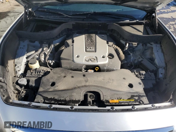 2016 Infiniti QX70 with VIN JN8CS1MW5GM750058, listed as a Copart auction lot 47272935 with 82,155 mi miles and Salvage Title. Bid and sale history available at DreamBid. Image 12.