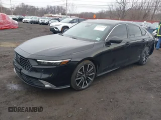 2023 Honda Accord Touring with VIN 1HGCY2F84PA019879, listed as a IAAI auction lot 41653979 with 25,125 mi miles and . Bid and sale history available at DreamBid. Image 2.