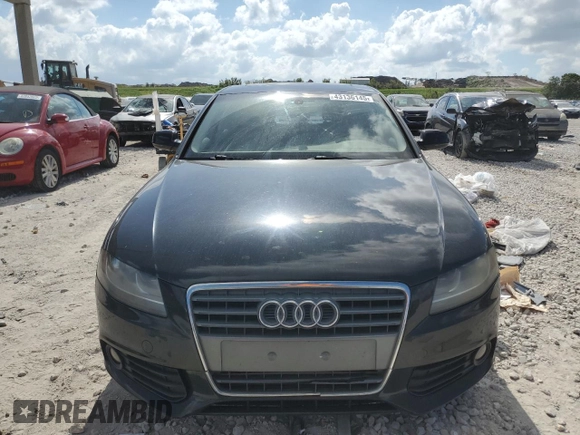 2012 Audi A4 2.0T Premium with VIN WAUAFAFL9CN020505, listed as a Copart auction lot 43136145 with 115,489 mi miles and Salvage Title. Bid and sale history available at carsss.com. Image 5.