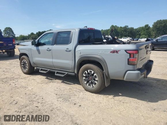 2024 Nissan Frontier PRO-4X with VIN 1N6ED1EK3RN634314, listed as a Copart auction lot 68554884 with 2,480 mi miles and Salvage Title. Bid and sale history available at carsss.com. Image 2.