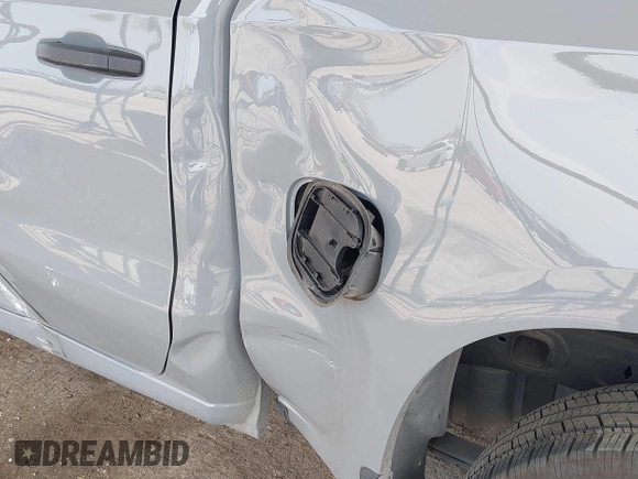 2024 Chevrolet Silverado 1500 Custom with VIN 1GCPABEK0RZ328996, listed as a IAAI auction lot 41918462 with 14,689 mi miles and . Bid and sale history available at DreamBid. Image 6.