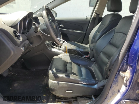 2012 Chevrolet Cruze 2LT with VIN 1G1PG5SC3C7105134, listed as a Copart auction lot 56122275 with 201,018 mi miles and Clean Title. Bid and sale history available at DreamBid. Image 7.