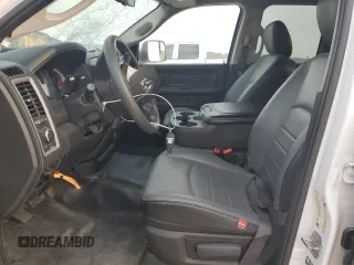 2023 Ram 1500 Express with VIN 1C6RR6FT0PS536292, listed as a Copart auction lot 49052305 with 25,487 mi miles and Salvage title. Bid and sale history available at DreamBid. Image 7.
