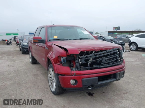 2013 Ford F-150 XL with VIN 1FTFW1ET5DFC27012, listed as a IAAI auction lot 40783158 with 106,221 mi miles. Bid and sale history available at carsss.com. Image 6.