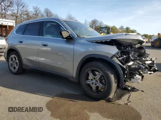 2023 BMW X1 xDrive28i with VIN WBX73EF03P5W10176, listed as a Copart auction lot 49379045 with Not Provided miles and Salvage Title. Bid and sale history available at DreamBid. Image 4.