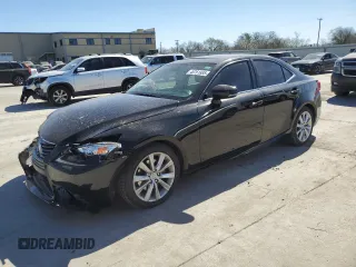 2015 Lexus IS 250 with VIN JTHBF1D20F5055633, listed as a Copart auction lot 48761885 with 78,040 mi miles and Salvage Title. Bid and sale history available at carsss.com. Image 1.
