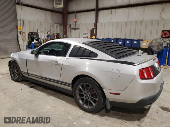 2012 Ford Mustang Premium with VIN 1ZVBP8AM3C5252575, listed as a Copart auction lot 45292005 with 116,816 mi miles and Salvage title. Bid and sale history available at DreamBid. Image 2.