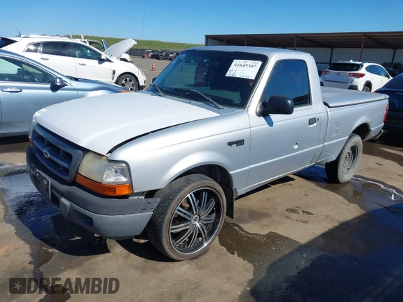 2002 Ford Ranger XL with VIN 1FTYR10U42PA62707, listed as a IAAI auction lot 41645307 with 267,824 mi miles. Bid and sale history available at carsss.com. Image 17.