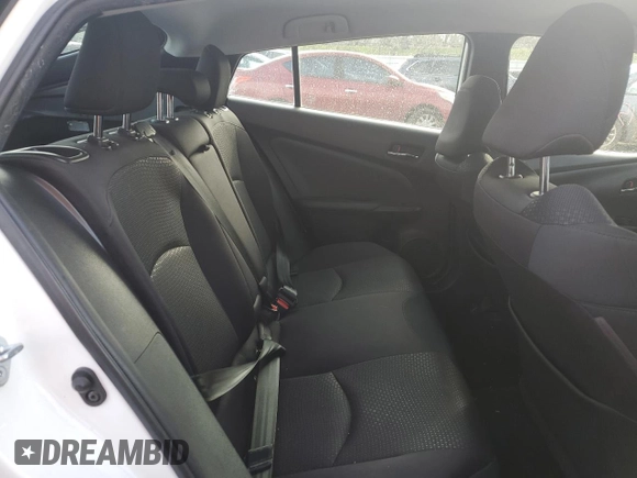 2021 Toyota Prius L Eco with VIN JTDKAMFUXM3149611, listed as a Copart auction lot 44269505 with 81,437 mi miles and Salvage title. Bid and sale history available at DreamBid. Image 10.