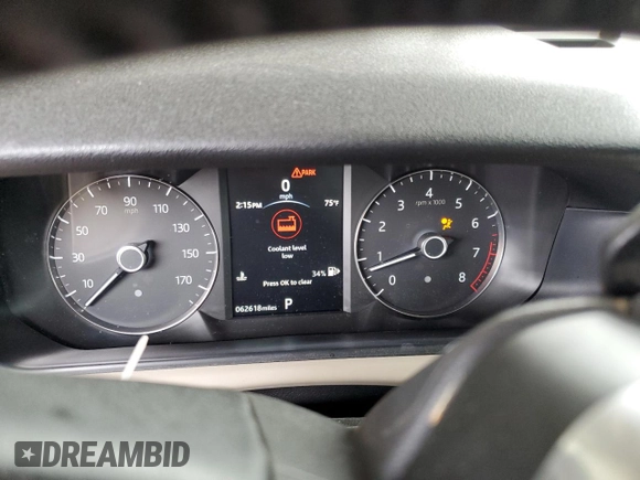 2018 Land Rover Range Rover Velar S with VIN SALYB2RX7JA708548, listed as a Copart auction lot 37106844 with 62,618 mi miles. Bid and sale history available at carsss.com. Image 9.