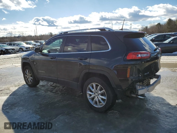 2016 Jeep Cherokee Limited with VIN 1C4PJMDB6GW335155, listed as a Copart auction lot 43545485 with 113,296 mi miles and Salvage title. Bid and sale history available at DreamBid. Image 2.