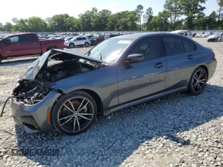 2021 BMW 3 Series 330i с VIN 3MW5R1J04M8B64019, выставлен на аукционе Copart как лот 57022245 с пробегом Не указан миль и Списание • Salvage title. История ставок и продаж доступна на DreamBid. Изображение 1.