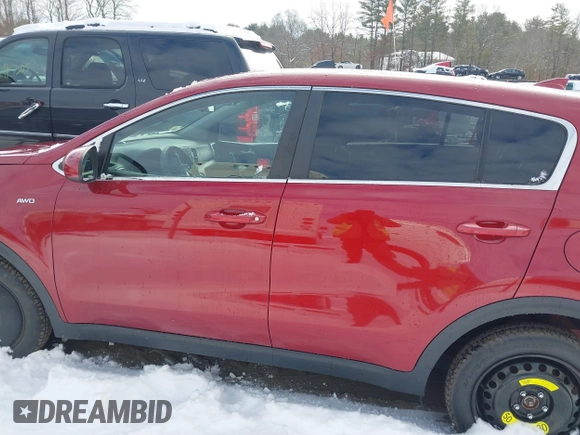 2018 Kia Sportage LX with VIN KNDPMCAC4J7311436, listed as a IAAI auction lot 41536094 with 109,213 mi miles. Bid and sale history available at carsss.com. Image 15.