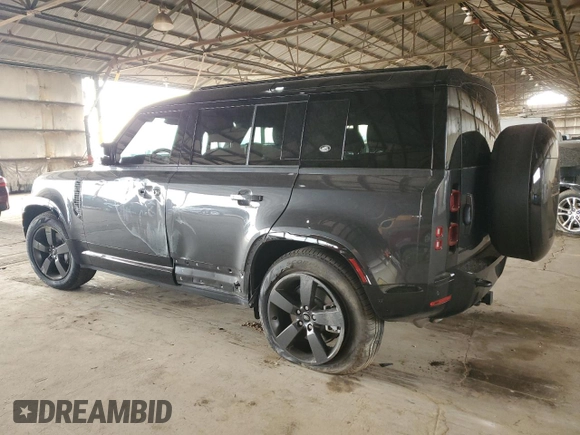 2024 Land Rover Defender X-Dynamic SE with VIN SALE27EU9R2318312, listed as a Copart auction lot 43183815 with 10,038 mi miles and Salvage title. Bid and sale history available at DreamBid. Image 2.