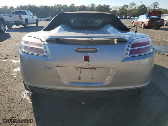 2008 Saturn Sky with VIN 1G8MC35B78Y133852, listed as a Copart auction lot 43367605 with 119,155 mi miles and Salvage Title. Bid and sale history available at carsss.com. Image 6.