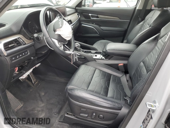 2022 Kia Telluride SX with VIN 5XYP5DHC3NG288104, listed as a Copart auction lot 52617285 with 30,312 mi miles and Salvage Title. Bid and sale history available at DreamBid. Image 7.