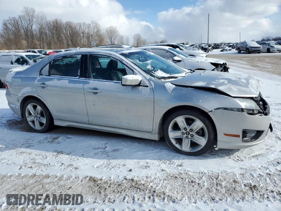 2010 Ford Fusion SPORT with VIN 3FAHP0DC6AR169353, listed as a Copart auction lot 89013355 with 117,063 mi miles and Non Repairable. Bid and sale history available at carsss.com. Image 4.