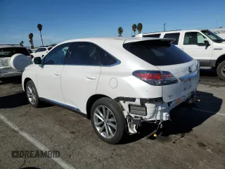 2015 Lexus RX 450h with VIN 2T2ZB1BAXFC003138, listed as a Copart auction lot 84299114 with 105,663 mi miles and Salvage Title. Bid and sale history available at DreamBid. Image 2.