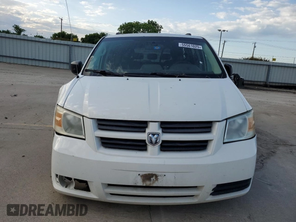 2010 Dodge Grand Caravan SE with VIN 2D4RN4DE9AR237795, listed as a Copart auction lot 55561025 with 212,109 mi miles and Clean Title. Bid and sale history available at DreamBid. Image 5.