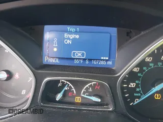 2014 Ford Focus SE with VIN 1FADP3F22EL112110, listed as a IAAI auction lot 41582585 with 107,285 mi miles. Bid and sale history available at carsss.com. Image 15.