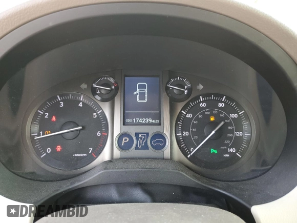 2012 Lexus GX 460 с VIN JTJBM7FX3C5049501, выставлен на аукционе Copart как лот 56763065 с пробегом 174 239 миль миль и Списание • Salvage title. История ставок и продаж доступна на DreamBid. Изображение 9.