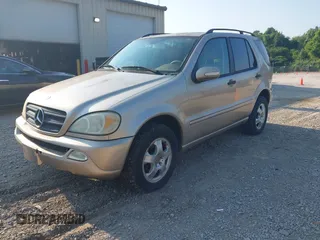 2003 Mercedes-Benz M 320 with VIN 4JGAB54E33A387607, listed as a IAAI auction lot 42655574 with 206,460 mi miles and . Bid and sale history available at DreamBid. Image 2.