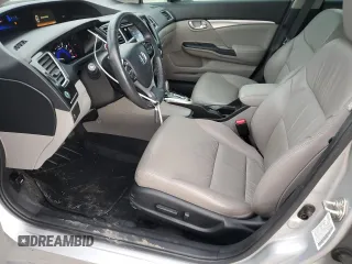 2015 Honda Civic EX-L with VIN 2HGFB2F97FH503178, listed as a Copart auction lot 46661675 with 171,444 mi miles and Salvage Title. Bid and sale history available at carsss.com. Image 7.