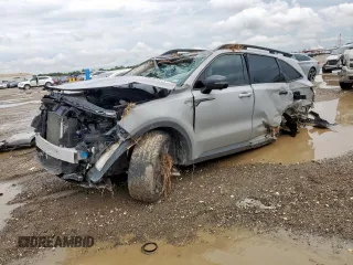 2022 Kia Sorento X-Line SX Prestige with VIN 5XYRKDLF9NG086709, listed as a Copart auction lot 60537795 with 33,090 mi miles and Salvage title. Bid and sale history available at DreamBid. Image 1.