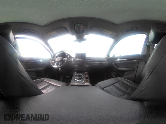 2019 Audi Q5 Premium Plus with VIN WA1BNAFY9K2144483, listed as a IAAI auction lot 41898239 with 54,676 mi miles. Bid and sale history available at carsss.com. Image 18.