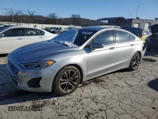 2020 Ford Fusion SEL with VIN 3FA6P0CDXLR207655, listed as a Copart auction lot 87379564 with 134,318 mi miles and Salvage title. Bid and sale history available at DreamBid. Image 1.