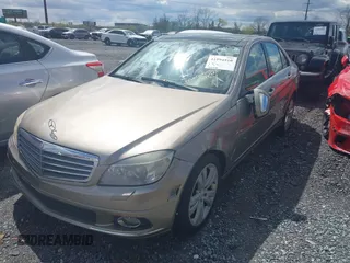 2008 Mercedes-Benz C-Class 3.0L Sport with VIN WDDGF81X18F076882, listed as a IAAI auction lot 41994510 with 163,938 mi miles. Bid and sale history available at carsss.com. Image 2.